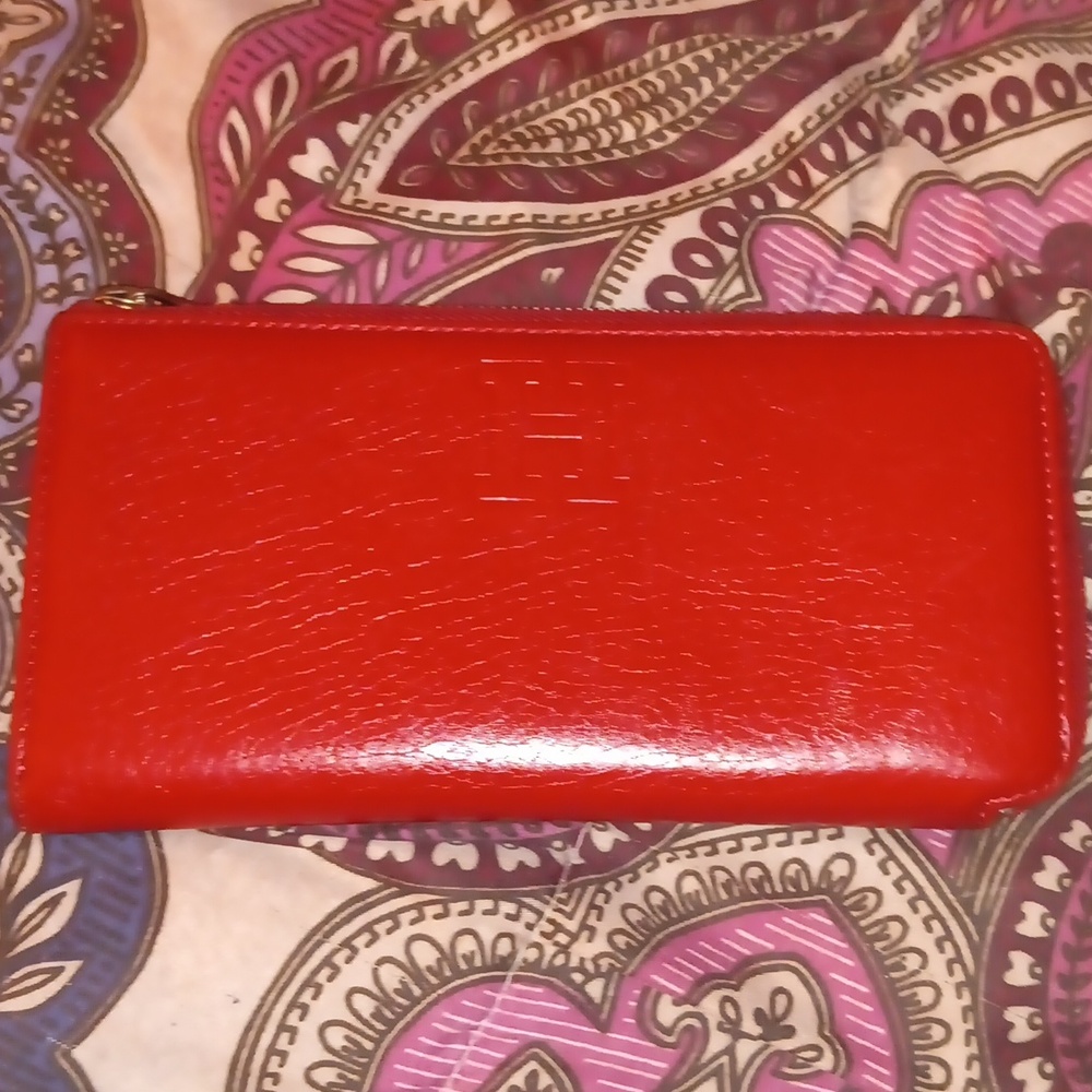 Authentic Red Leather Hirofu Wallet - image 2
